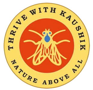 Thrive with Kaushik Logo